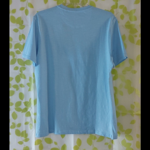 Blue tshirt, size Medium, NWT - Picture 2 of 4